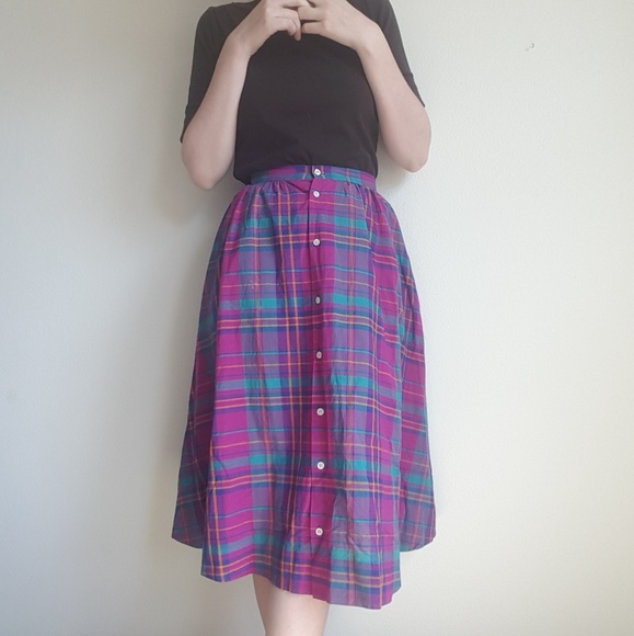 Ralph Lauren Dresses & Skirts - S - XS RALPH LAUREN Plaid Skirt